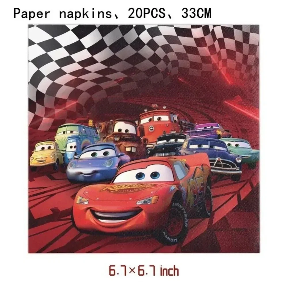 Disney Cars Party Set - Red and Black